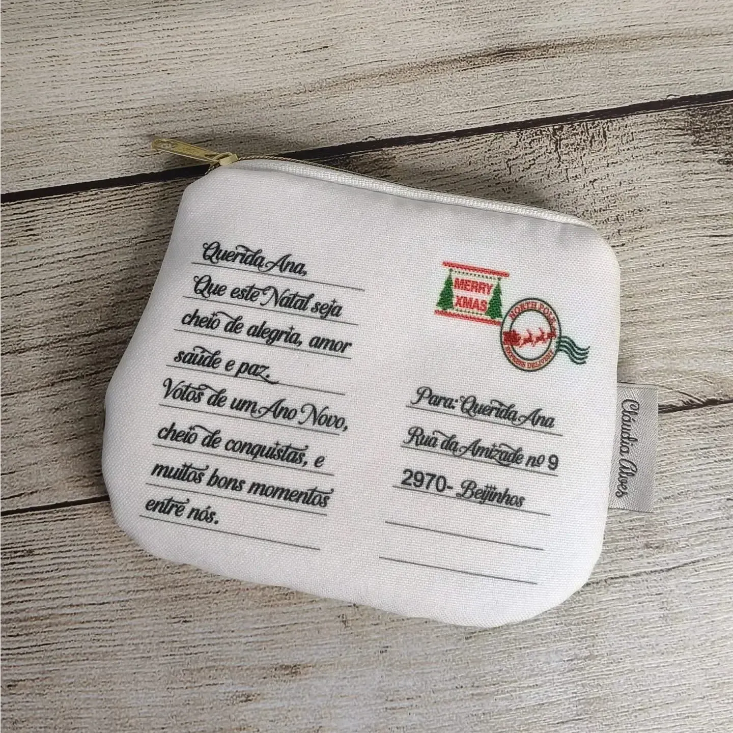 Porta-Moedas Postal de Natal Ana - Image 2